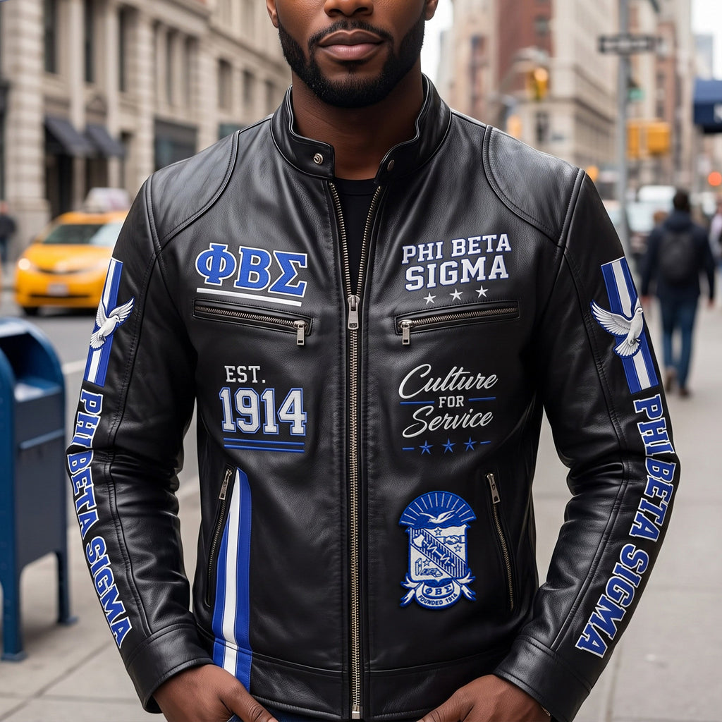 LEATHER JACKET TULT NTH PBS 2409262