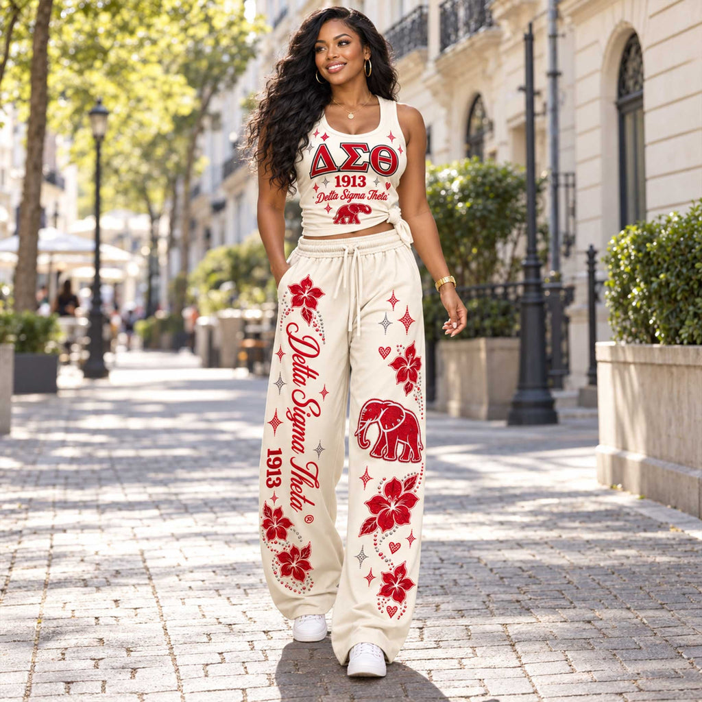 Varsity Chic TankTop Two-Piece Set HCT APT DST 1010261