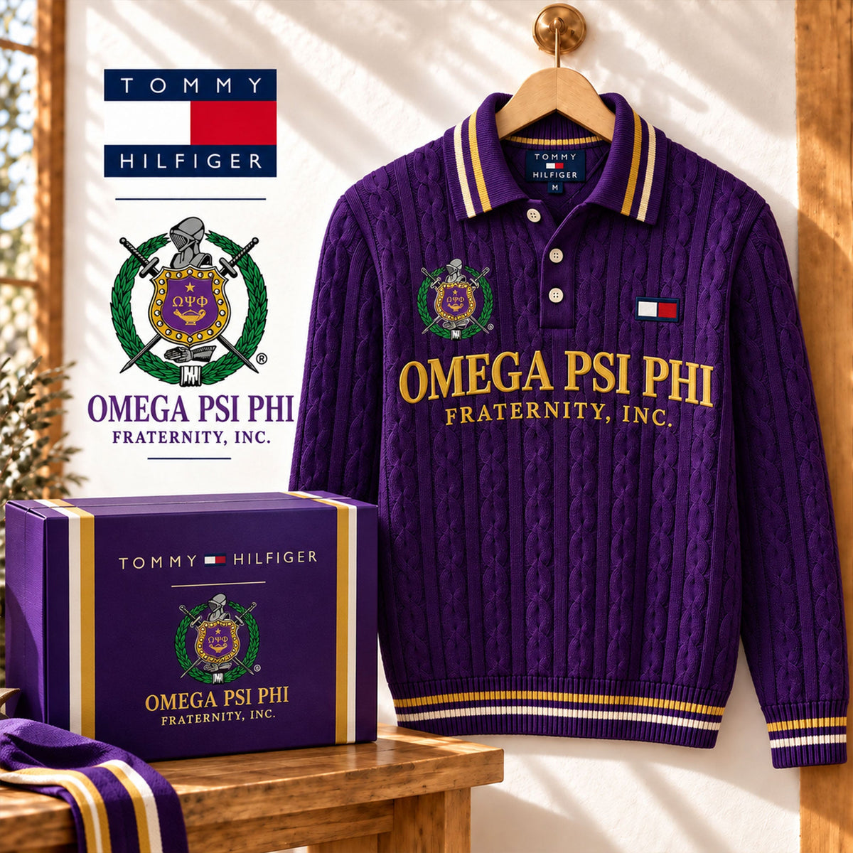 Premium Cable-Knit Polo HANNN TND OPP 3010268