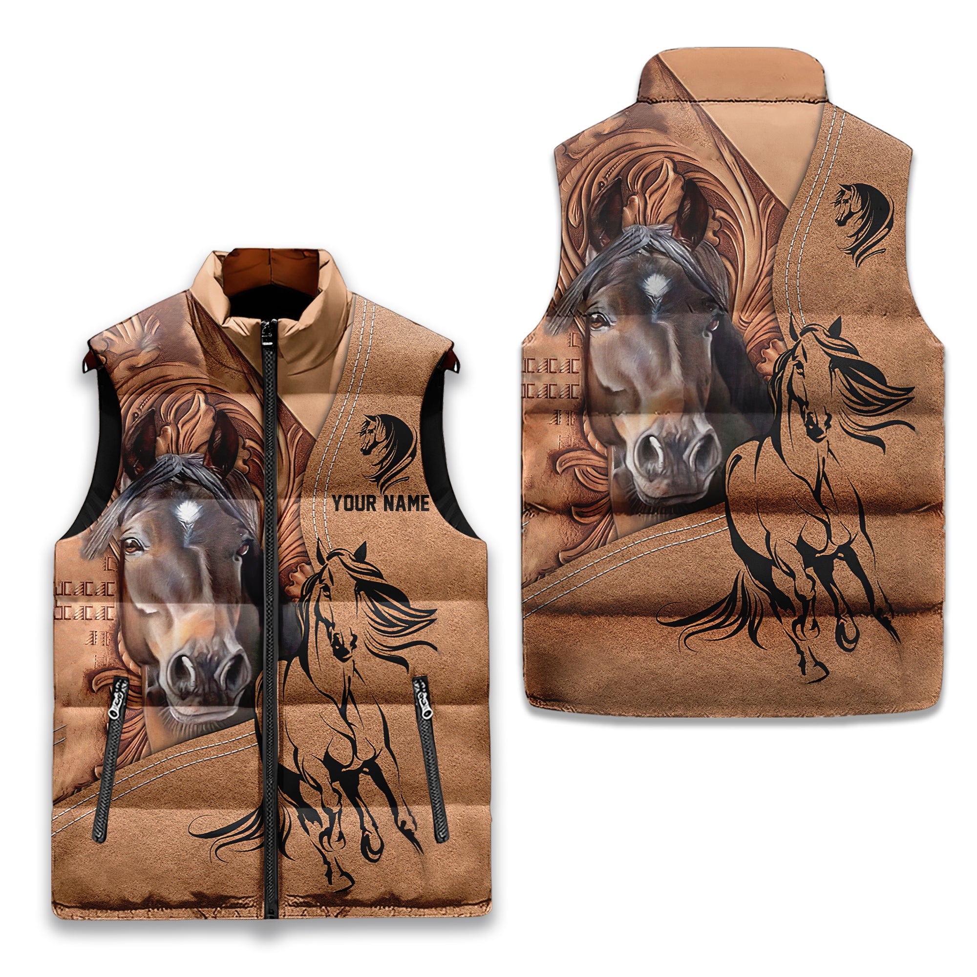 Puffer Vest - Personalized Gift Ideas For Horse Lovers
