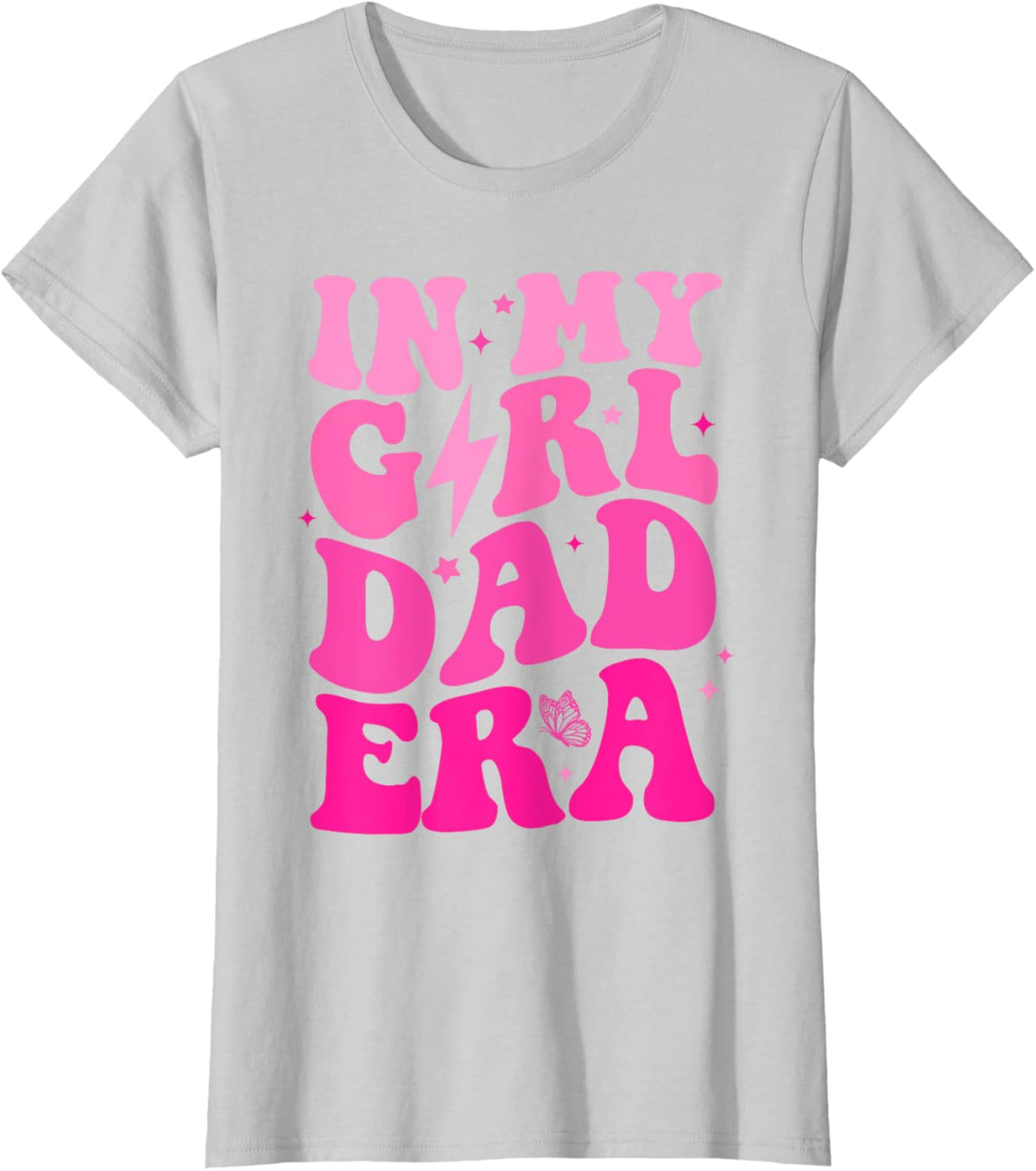 In My Dad Era Girl Groovy Retro Papa Fathers Day
