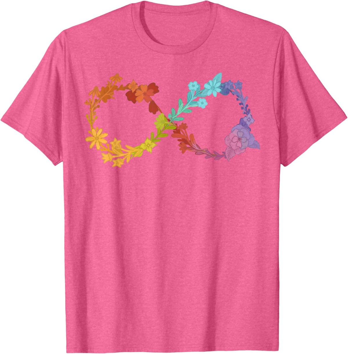 Floral Neurodiversity Infinity Symbol Autism Awareness