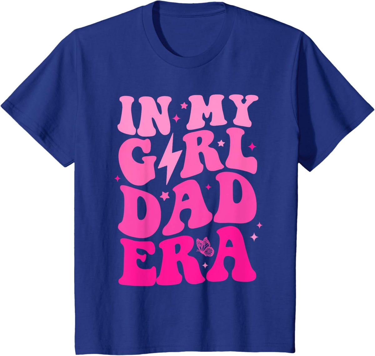 In My Dad Era Girl Groovy Retro Papa Fathers Day