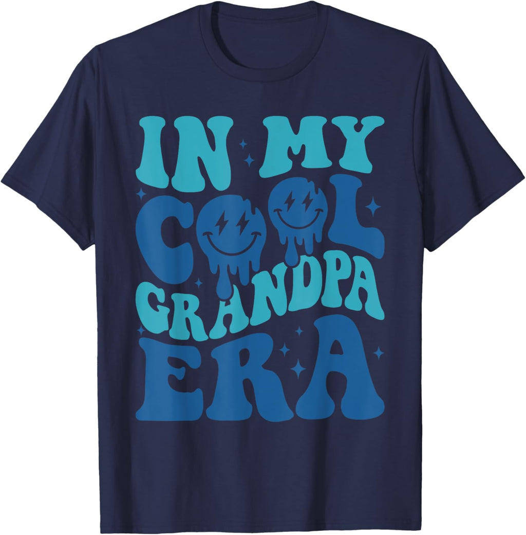 In My Cool Grandpa Era Smile Face Matching Happy Fathers Day