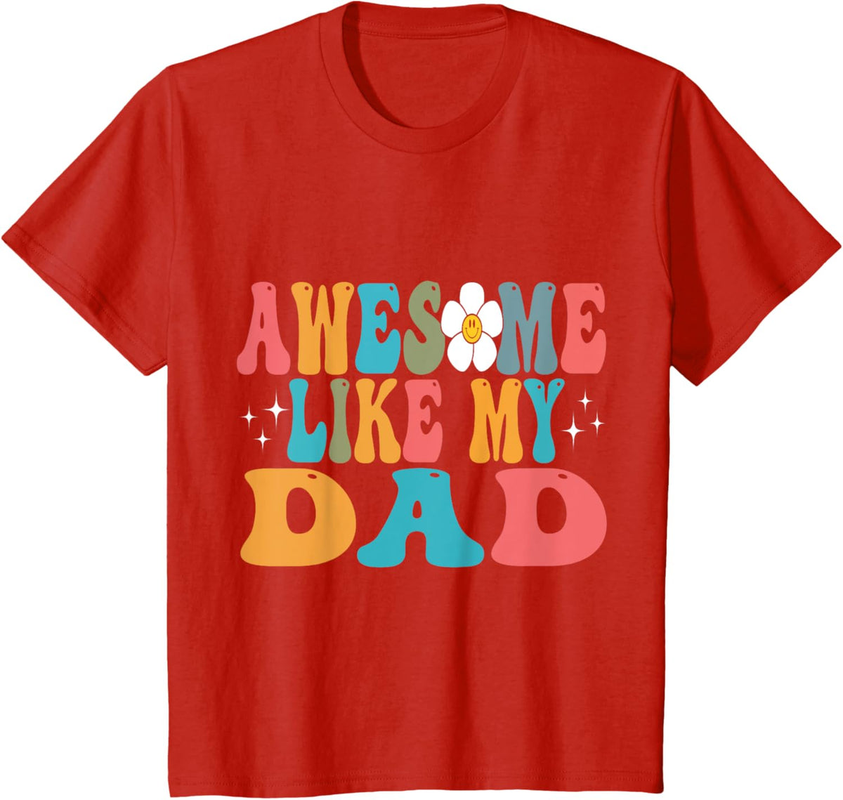 awesome like my dad matching fathers day family kids Groovy