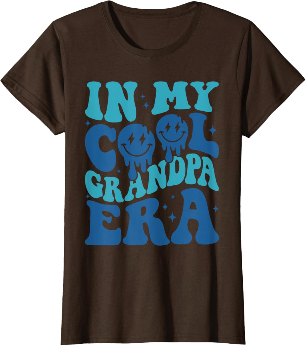 In My Cool Grandpa Era Smile Face Matching Happy Fathers Day