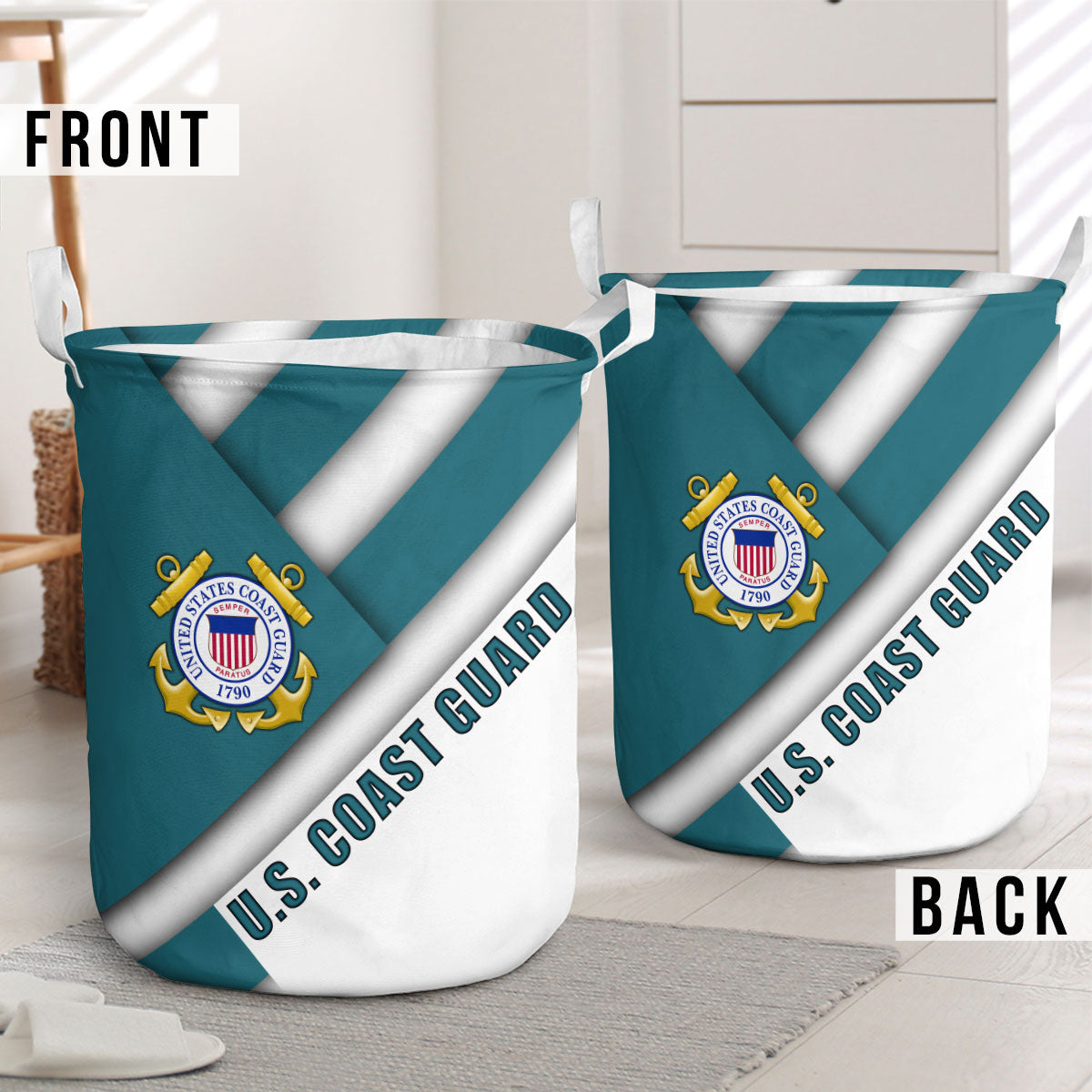U.S. Coast Guard Laundry Basket