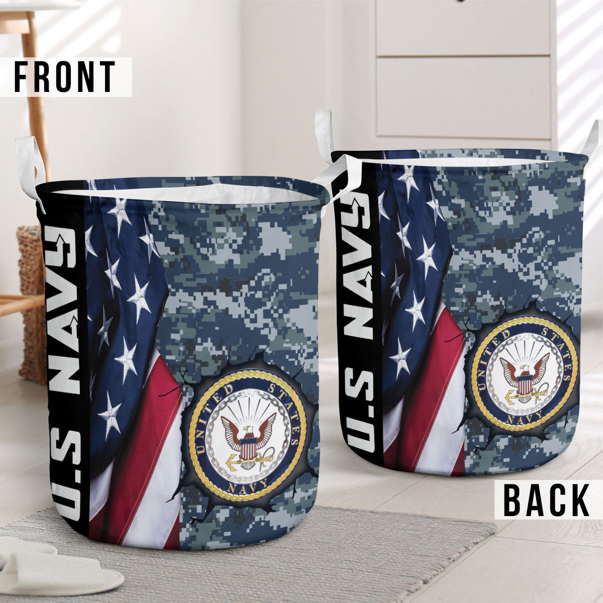 U.S. Navy Laundry Basket