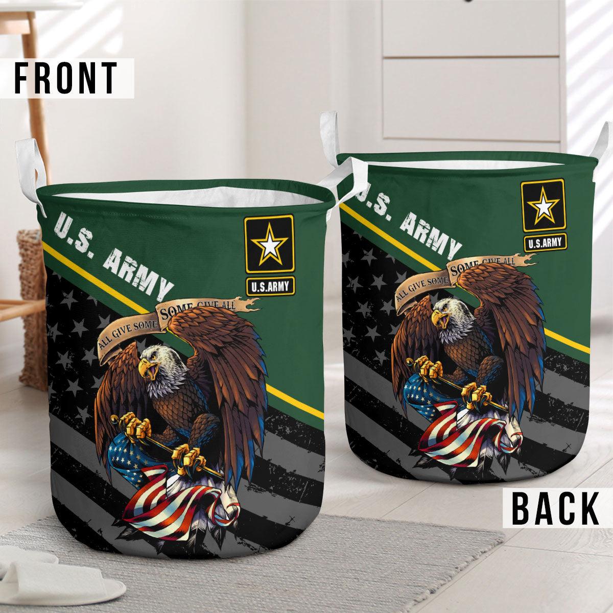 U.S. Army Eagle Laundry Basket