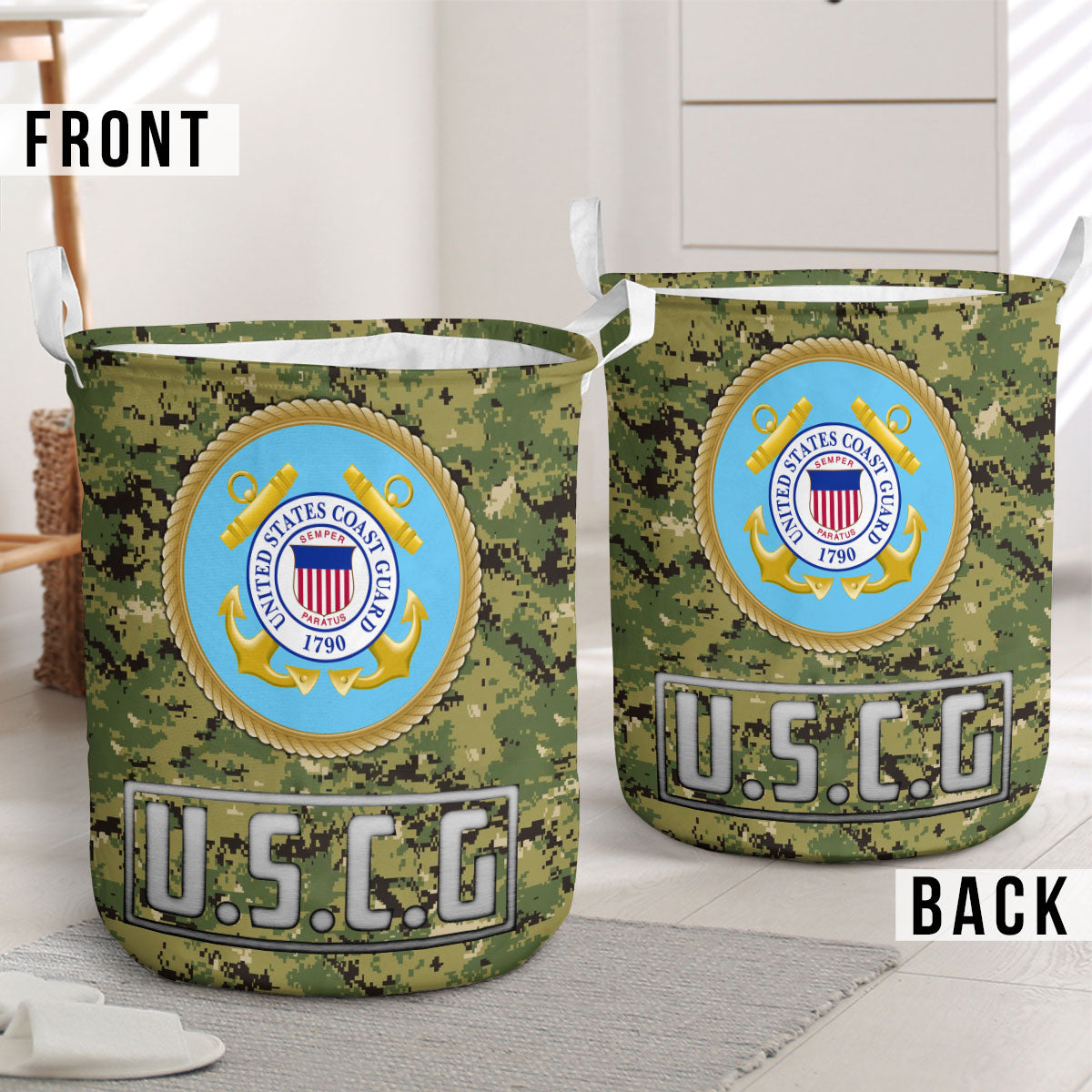 U.S. Coast Guard Laundry Basket