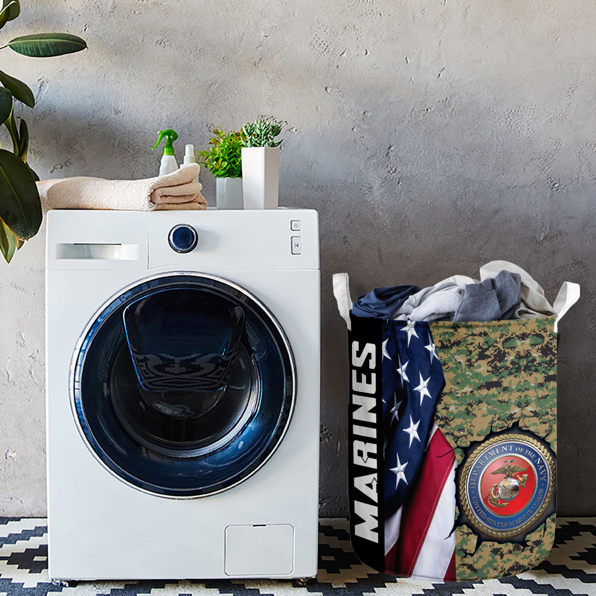 USMC Laundry Basket