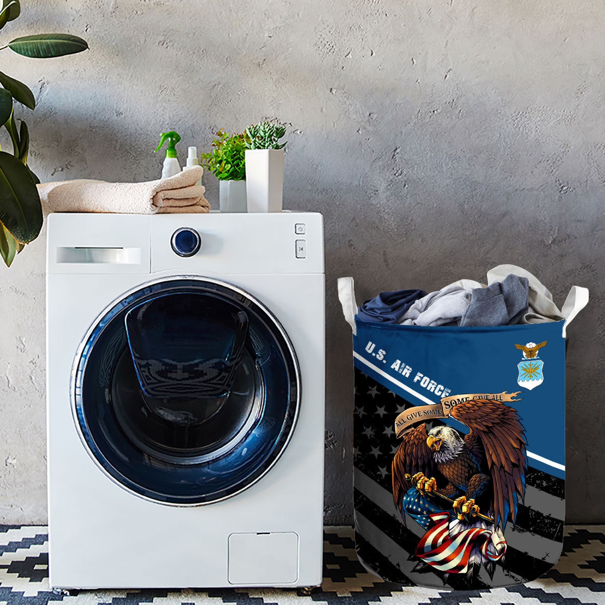 U.S. Air Force Eagle Laundry Basket