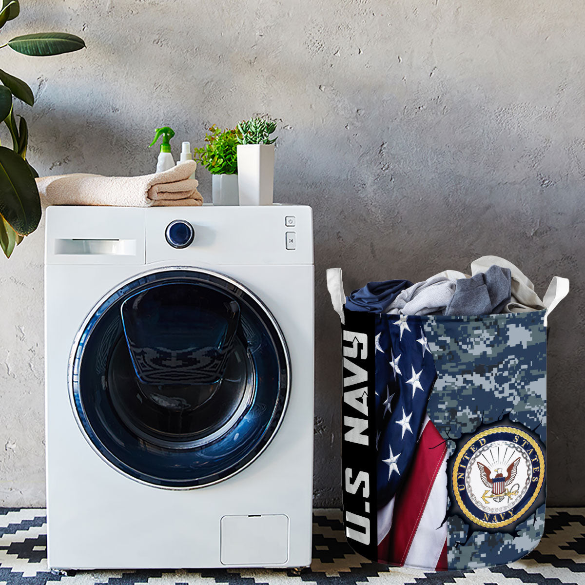 U.S. Navy Laundry Basket