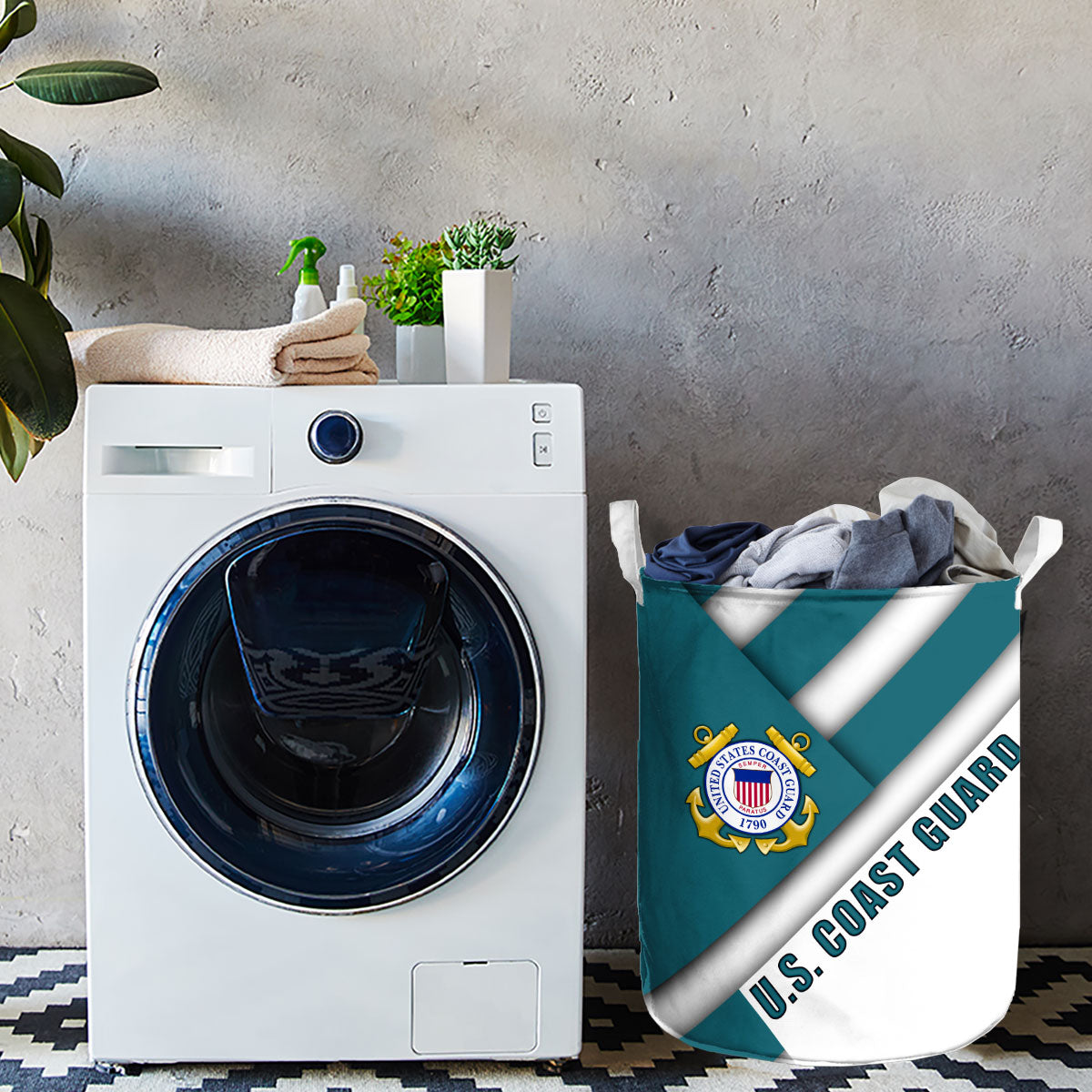 U.S. Coast Guard Laundry Basket